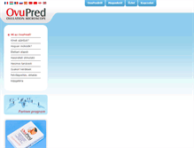 Tablet Screenshot of ovupred.com